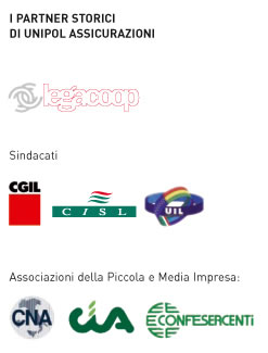 i loghi dei partner storici di unipol